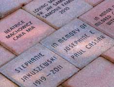 Sponsor a Brick, Memorial Brick Pathway